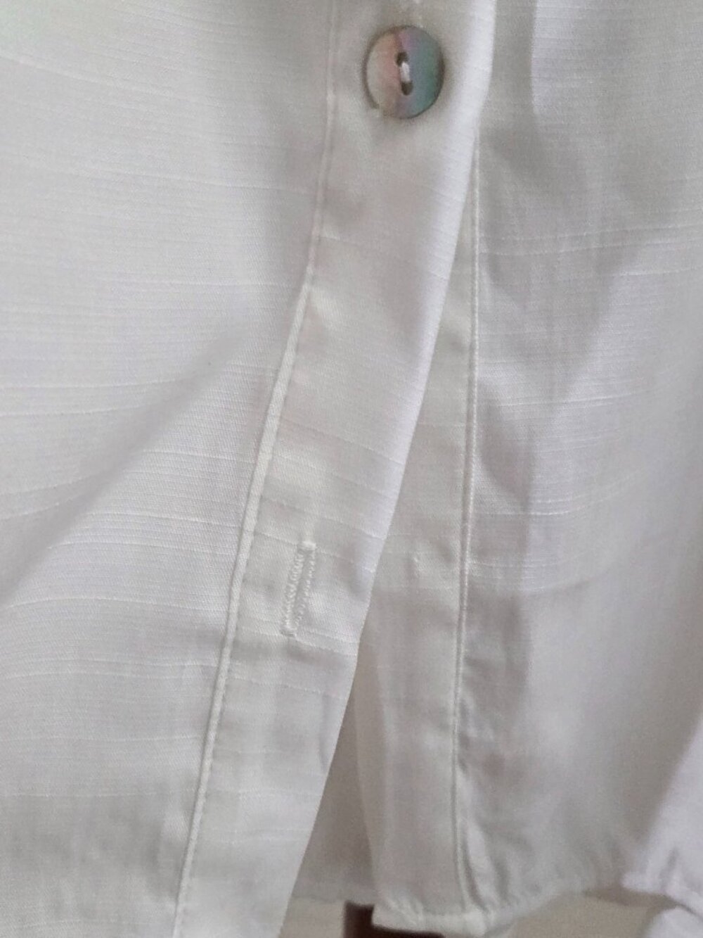 BIBI‎ Button Front Blouse With Ruffles - Picture 4 of 4